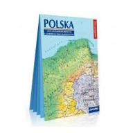 Książki podróżnicze - Polska Mapa ogólnogeogr i adm.-sam 1:1 000 000 Praca zbiorowa - miniaturka - grafika 1