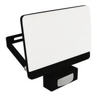 Lampy ogrodowe - Elewacyjny projektor BRYZA 4247 Ideus LED 30W 4100K IP65 czujnik ruchu czarny - miniaturka - grafika 1