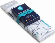 Maty edukacyjne - SuperPetit Duża mata do kolorowania Zamek - miniaturka - grafika 1