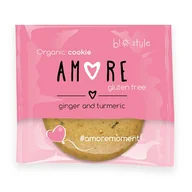 Ciastka - Amore ciastka bezglutenowe z imbirem i kurkumą  38g BIO - miniaturka - grafika 1