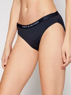 Stroje kąpielowe - Tommy Hilfiger Dół od bikini Classic UW0UW02710 Granatowy - grafika 1