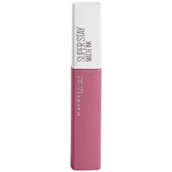 Szminki - Maybelline New York Super Stay Matte Ink 125 Inspirer, szminka do ust, 5ml - miniaturka - grafika 1