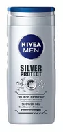 Żele pod prysznic dla mężczyzn - Nivea Żel pod prysznic Men Silver Protect 250 ml - miniaturka - grafika 1