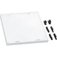 Hager polo Zestaw z pokrywą pełną Univers N HC 450x500mm UC32BA UC32BA - Rozdzielnie elektryczne - miniaturka - grafika 1