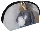 Kosmetyczki, organizery i kuferki - Kosmetyczka Dziewczyna z chryzantemami Olga Boznańska - miniaturka - grafika 1