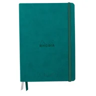Notesy i bloczki - Goalbook Rhodia Creation Lavis A5 peacock - miniaturka - grafika 1