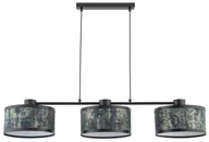 Lampy sufitowe - Glory lampa wisząca 3-punktowa czarna/grafit 40521 - miniaturka - grafika 1