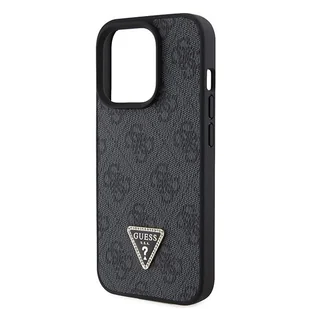 Guess GUHCP15LP4TDSCPK iPhone 15 Pro 6.1" czarny/black hardcase Crossbody 4G Metal Logo - Etui i futerały do telefonów - miniaturka - grafika 6