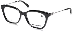 KARL LAGERFELD KL6108 Okulary, czarny, 54/17/140 dla kobiet, Czarny, 54/17/140 - Okulary przeciwsłoneczne - miniaturka - grafika 1