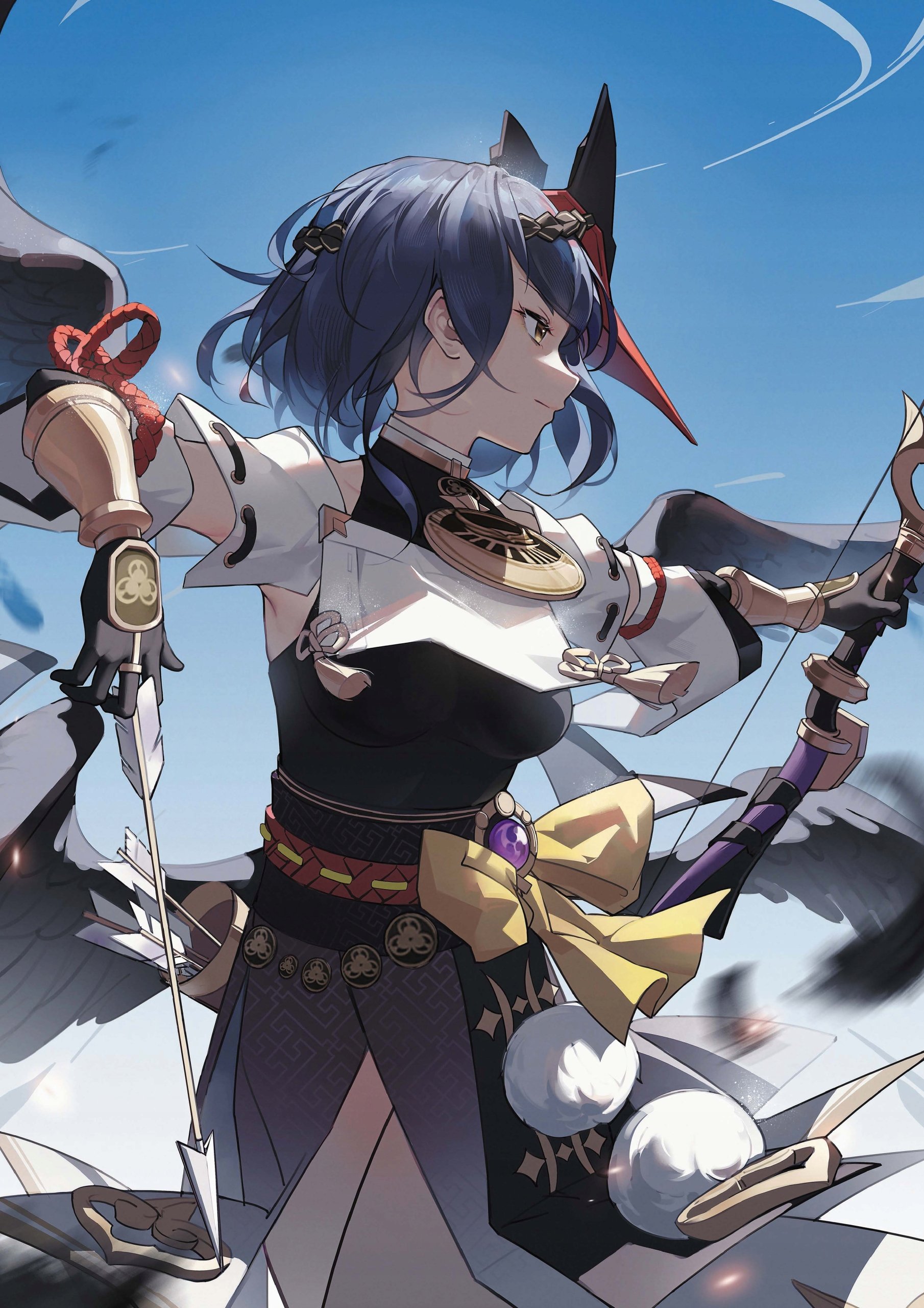 Plakat A1 Genshin Impact Kujou Sara