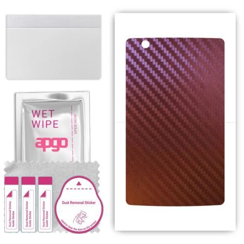 Folia naklejka skórka strukturalna na TYŁ do LG G Pad X 8.0 - Carbon Kameleon CAKA5 - apgo SKINS