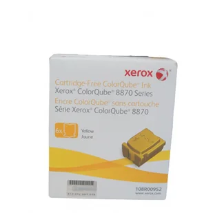 108R00952 XEROX COLORQUBE 8870 ATRAMENT ŻÓŁTY - Tusze oryginalne - miniaturka - grafika 1