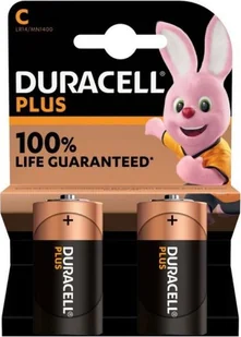 Duracell Bateria Plus LR14 2 szt. - Baterie i akcesoria - miniaturka - grafika 1