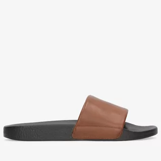 Klapki i japonki męskie - POLO RL POLO SLIDE SANDALS SLIDE - Polo Ralph Lauren - grafika 1