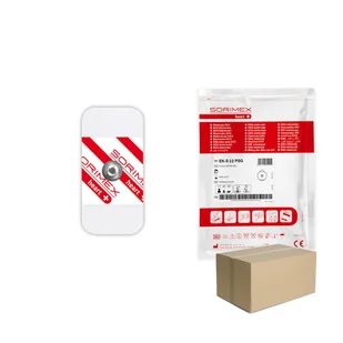 Elektrody pediatryczne dla dzieci EKG EK-S 22 PSG pianka żel stały 22,5mm x 46mm 50sztuk x 45op - Meble i wyposażenie gabinetów medycznych - miniaturka - grafika 1