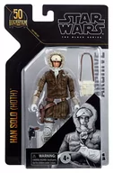 Figurki kolekcjonerskie - Hasbro, Star Wars Black Series, Figurka kolekcjonerska, 50th Anniversary, Han Solo (Hoth), 15 cm, F1311 - miniaturka - grafika 1