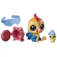 Figurki dla dzieci - Hasbro Littlest Pet Shop Zwierzaki i akcesoria Rick i Sunny Chickencluck C1169 - miniaturka - grafika 1