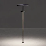 Lampy ogrodowe - KLEWE lampa solarna LED PLANET B antracyt 160 cm szpikulec IP65 - miniaturka - grafika 1