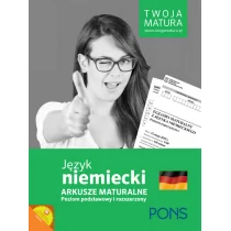 Pons Arkusze maturalne. Niemiecki. - Opracowanie zbiorowe - Książki do nauki języka niemieckiego - miniaturka - grafika 1