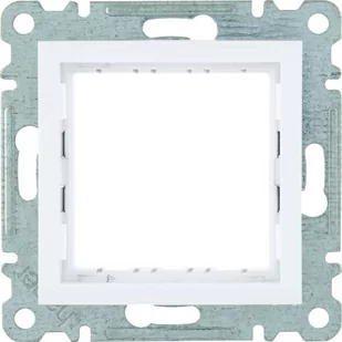Hager Polo Zestaw montażowy do modułów 45x45mm systo biały LUMINA2 WL2510 WL2510 - Gniazdka elektryczne - miniaturka - grafika 1