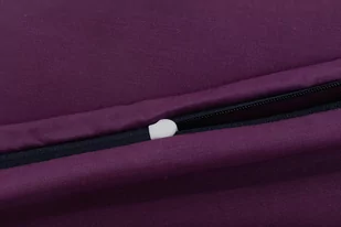 Poszewka Bawełna 40 x 60 Jednolita Ola Śliwka Fiolet - Poszewki na poduszki - miniaturka - grafika 4