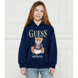 Guess Bluza Loose fit - Bluzy dla dziewczynek - miniaturka - grafika 1