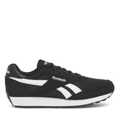 Sneakersy męskie - Sneakersy Reebok Rewind Run FZ0662 Czarny - miniaturka - grafika 1