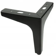 Meble modułowe i akcesoria - Nóżka meblowa Kotwica czarna h= 13 cm noga do łóżka, sofy, komody, RTV loft - miniaturka - grafika 1