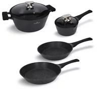 Zestawy garnków i patelni - Zestaw garnków i patelni 6 el. Black Stone Zwieger - miniaturka - grafika 1