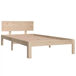 Lumarko Rama łóżka, lite drewno sosnowe, 100 x 200 cm - Łóżka - miniaturka - grafika 4