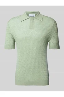 Koszulka polo o kroju regular fit z mieszanki bawełny i lyocellu model CHANCE - Selected Homme - Koszulki męskie - miniaturka - grafika 1