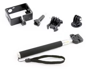 Monopod 110Cm + Ramka Frame Mount Do Gopro Hero 4 3+ + 3 - Paski, szelki, uprzęże foto - miniaturka - grafika 1