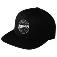 Czapki i chusty sportowe męskie - Męska czapka z daszkiem Bauer Twill Snapback Black - miniaturka - grafika 1