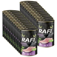 Mokra karma dla kotów - RAFI Cat Adult Sterilised z królikiem 24x400g - miniaturka - grafika 1