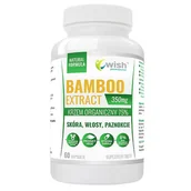 Witaminy i minerały dla sportowców - Wish Bamboo Extract 350mg 60caps - miniaturka - grafika 1