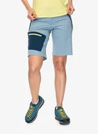 Buty trekkingowe damskie - Spodenki turystyczne damskie Vaude Badile Shorts - nordic blue - miniaturka - grafika 1