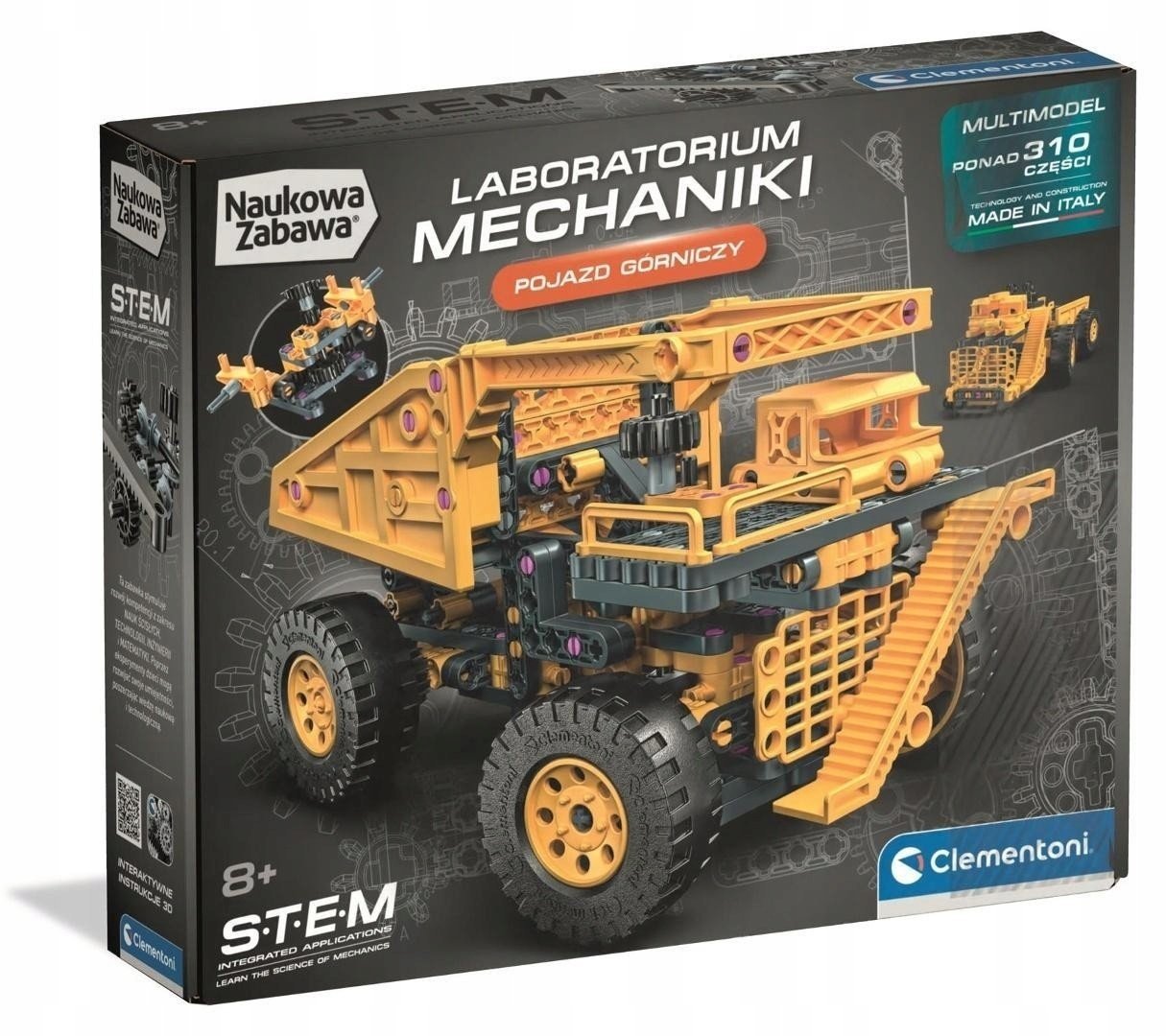 Clementoni Laboratorium Mechaniki Pojazd Górniczy