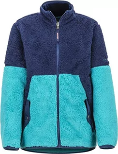 Kurtki i płaszcze dla dziewczynek - Marmot Dziewczęca kurtka polarowa Lariat niebieski Blue Tile/Arctic Navy L - grafika 1