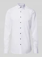 Koszule męskie - Koszula biznesowa o kroju body fit z bardzo długim rękawem model ‘New York’ - miniaturka - grafika 1