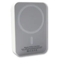 Powerbanki - ECOBOX POWER BANK 10000MAH BIAŁY MAGSAFE BEZPRZEWODOWY - miniaturka - grafika 1