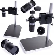 Mikroskopy i lupy - Mikroskop Cyfrowy do Lutowania K10M Techrebal Obiektyw 100x dla Elektronika - miniaturka - grafika 1