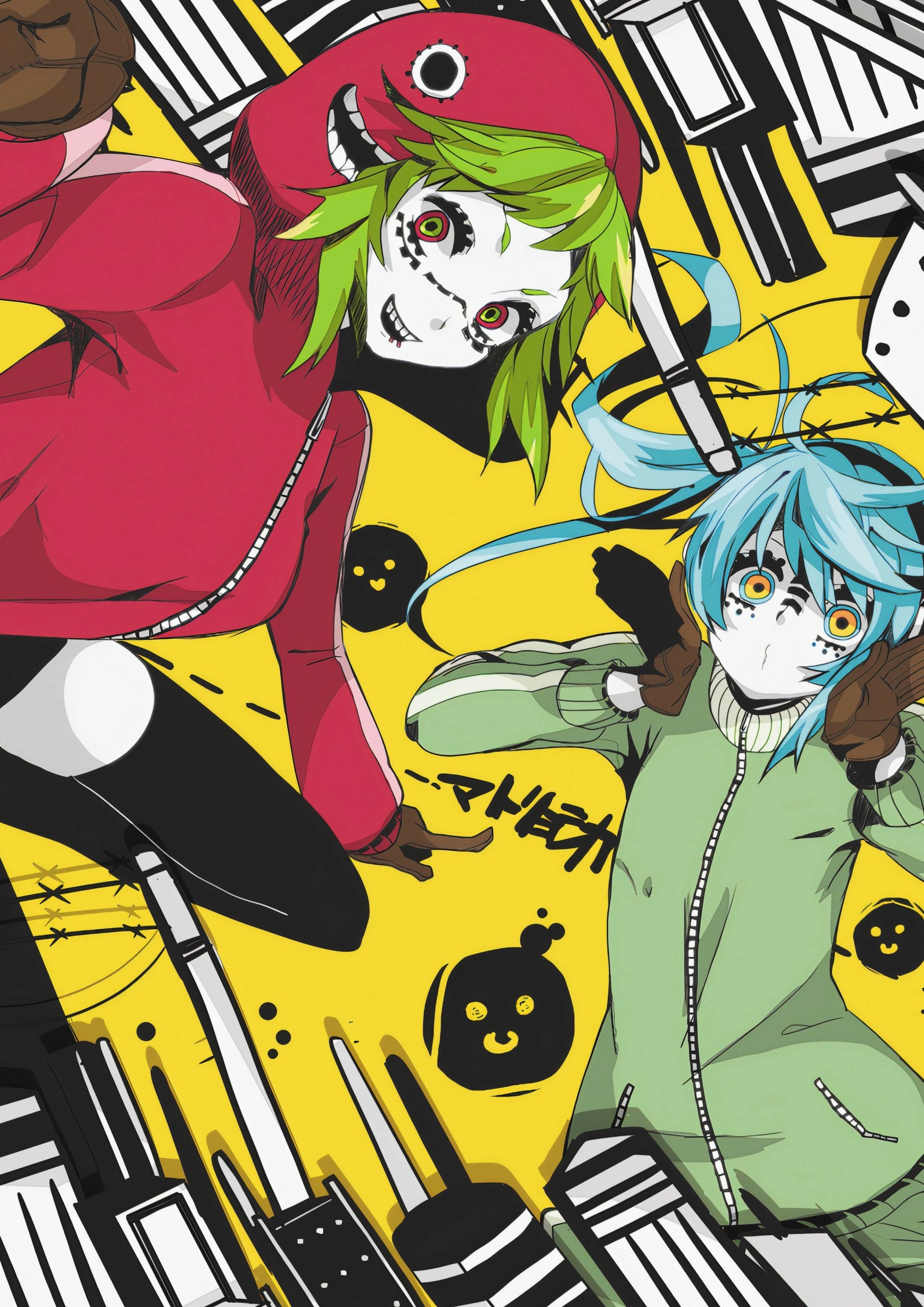 Plakat A2 Vocaloid Hatsune Miku Gumi