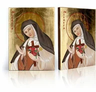 Ikony i obrazy sakralne - Ikona religijna Święta Teresa - miniaturka - grafika 1