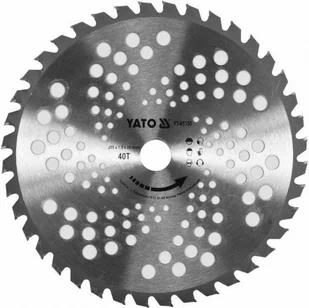 YATO Tarcza Tct Do Podkaszarek 255MM YT-85150 - Akcesoria do urządzeń ogrodniczych - miniaturka - grafika 1