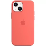 Etui i futerały do telefonów - Apple Silikonowe etui iPhone 13 mini róż pomelo - miniaturka - grafika 1