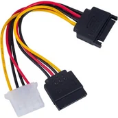Kable komputerowe i do monitorów - Molex Akyga Adapter SATA SATA + AK-CA-32 - miniaturka - grafika 1
