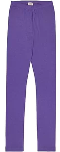loud + proud Dziewczęce legginsy z certyfikatem GOTS, fioletowy, 140 cm - Legginsy - miniaturka - grafika 1