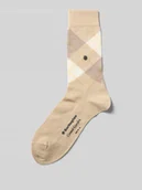 Skarpetki damskie - Skarpety z haftem w romby model ‘Covent’ - miniaturka - grafika 1