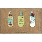 Zakładki do książek - moses Zakładki magnetyczne Podróże 2 - miniaturka - grafika 1