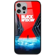 Etui i futerały do telefonów - ERT GROUP etui na telefon Apple Iphone 6 PLUS, case oryginalny i oficjalnie licencjonowany przez Marvel, wzór Black Widow 001, wykonany z hartowanego szkła, optymalnie dopasowany, etui ochronne - miniaturka - grafika 1